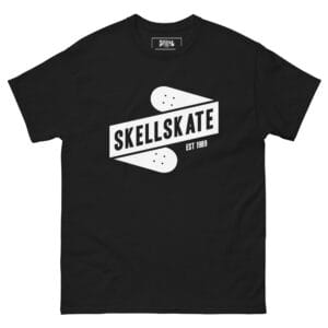 Skellskate unisex classic tee ‘Board logo’